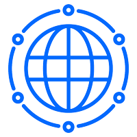 Connected World Icon
